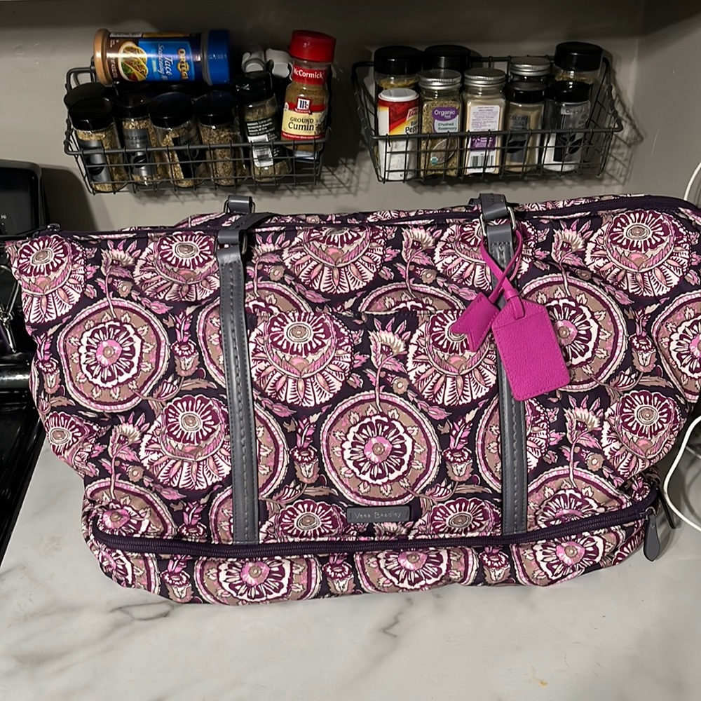 Vera Bradley Delux Travel Tote